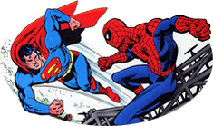 Superman Spider-man DC MARVEL