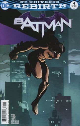 2016 DC UNIVERSE REBIRTH Variant cvr BATMAN #4