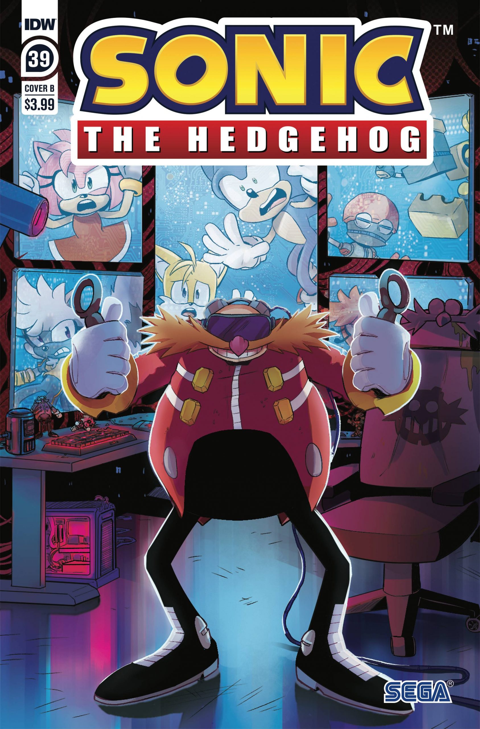 SONIC THE HEDGEHOG #39 CVR B GIGI DUTREIX