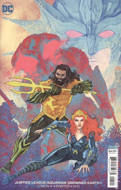 Justice League Aquaman Drowned Earth 2018 1 Variant Francis