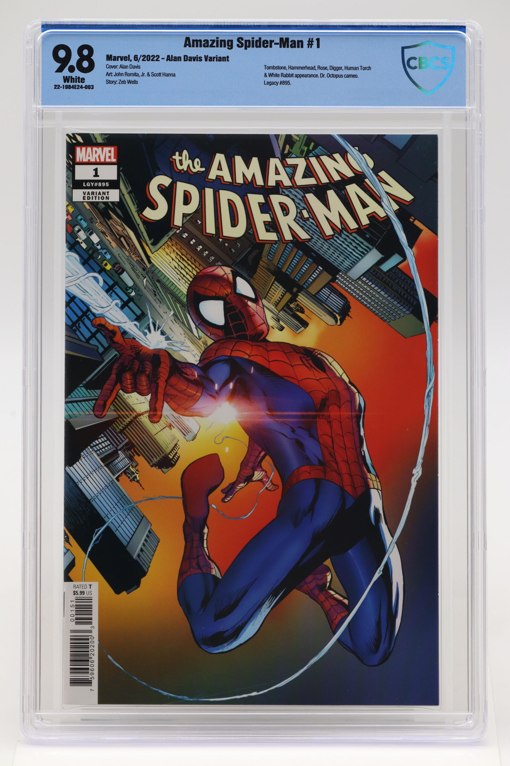 Amazing Spider-Man (2022) #1 CBCS  Alan Davis Variant – Duncanville  Bookstore Comics Toys and Games