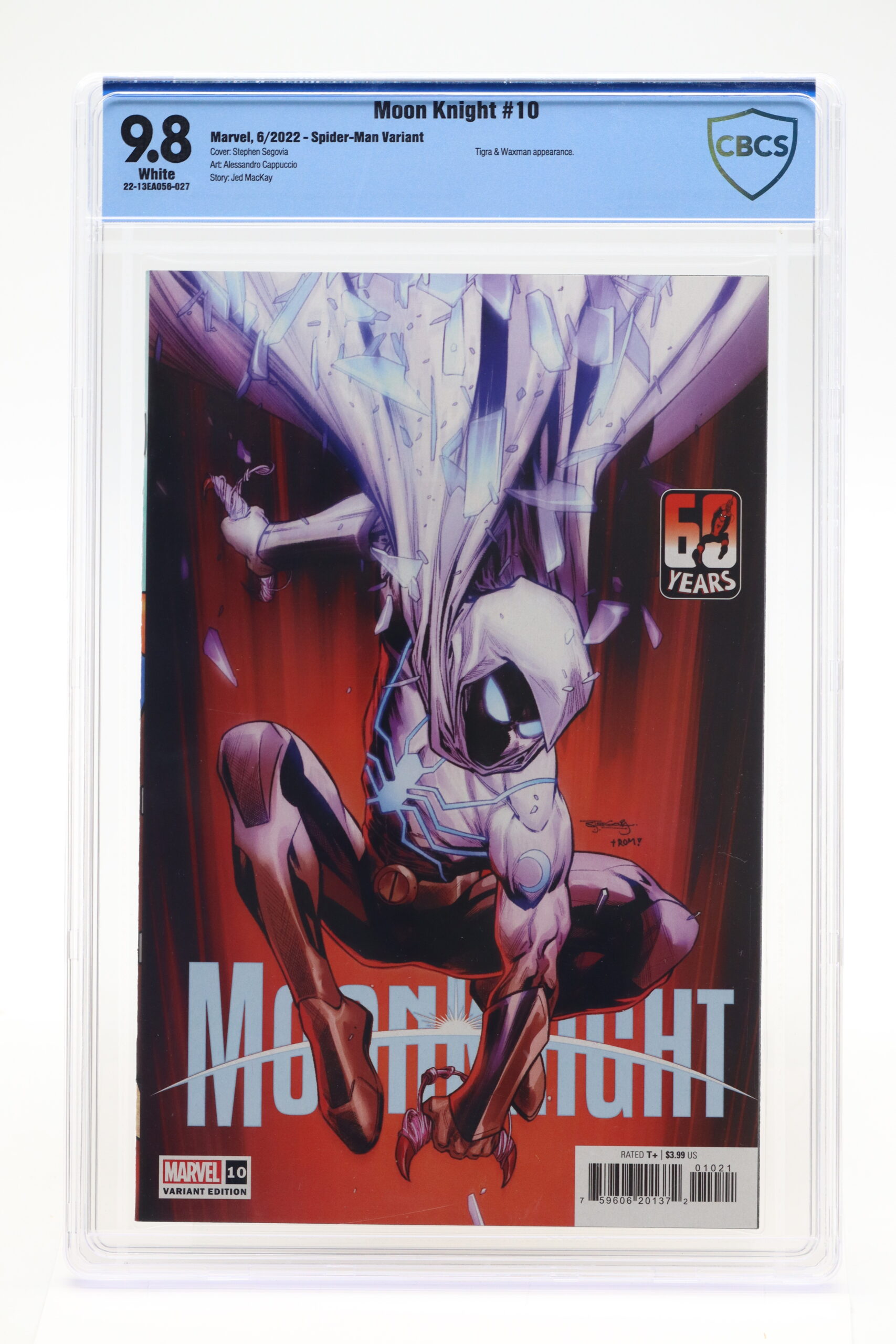 Moon Knight (2021) #10 CBCS  Spider-Man Variant – Duncanville Bookstore  Comics Toys and Games