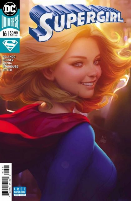 Supergirl Variant Stanley Artgerm Lau Cover