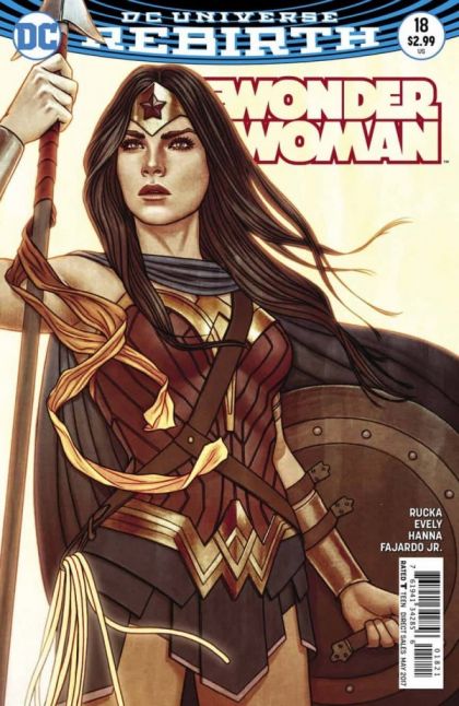 Wonder Woman 2016 18 Variant Jenny Frison Cover 