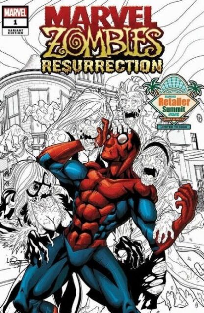Marvel Zombies Resurrection Vol 2 2020 1 Diamond Retailer Summit 2020 Exclusive Logan