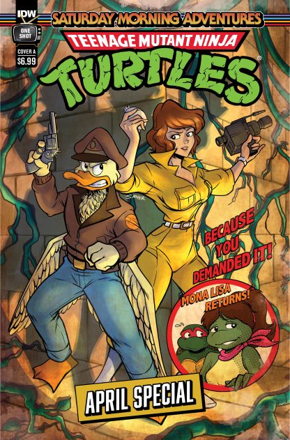 TEENAGE MUTANT NINJA TURTLES: SATURDAY MORNING ADVENTURES APRIL SPECIAL (2024) #1 SARAH MYER REGULAR