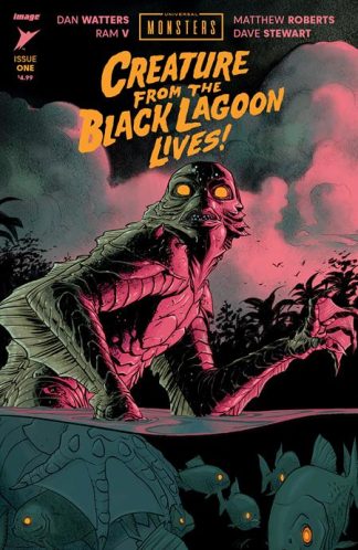 UNIVERSAL MONSTERS: CREATURE FROM THE BLACK LAGOON LIVES! (2024) #1 MATTHEW ROBERTS REGULAR