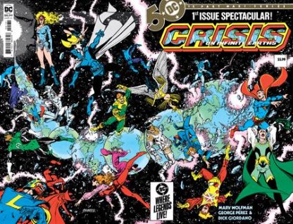 CRISIS ON INFINITE EARTHS (1985) #1 FACSIMILE FOIL EDITION