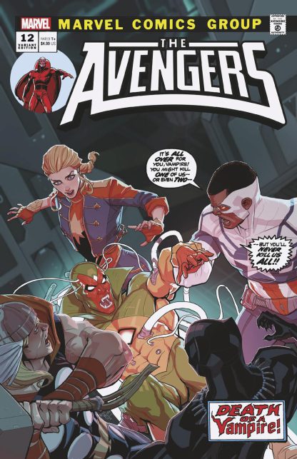 AVENGERS (2023) #12 PETE WOODS VAMPIRE VARIANT