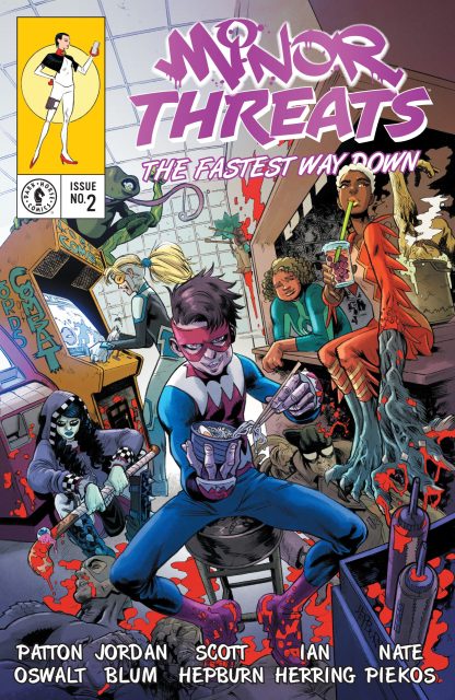 MINOR THREATS: THE FASTEST WAY DOWN (2024) #2 SCOTT HEPBURN FOIL VARIANT CVR C