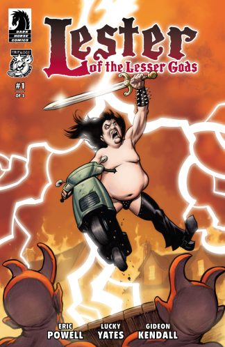 LESTER OF THE LESSER GODS (2024) #1 ERIC POWELL VARIANT CVR B