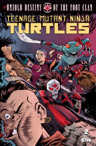 TEENAGE MUTANT NINJA TURTLES: UNTOLD DESTINY OF THE FOOT CLAN (2024) #2 ARIEL MEDEL VARIANT CVR B