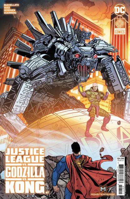 JUSTICE LEAGUE VS. GODZILLA VS. KONG (2023) #7 DREW JOHNSON REGULAR