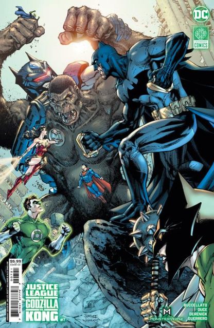 JUSTICE LEAGUE VS. GODZILLA VS. KONG (2023) #7 JIM LEE VARIANT