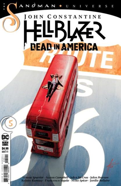 JOHN CONSTANTINE: HELLBLAZER DEAD IN AMERICA (2024) #5 AARON CAMPBELL REGULAR