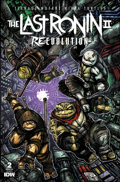 TEENAGE MUTANT NINJA TURTLES: THE LAST RONIN II RE-EVOLUTION (2024) #2 KEVIN EASTMAN VARIANT CVR B