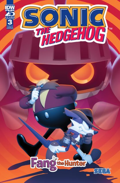 SONIC THE HEDGEHOG: FANG THE HUNTER (2024) #3 EVAN STANLEY VARIANT CVR B