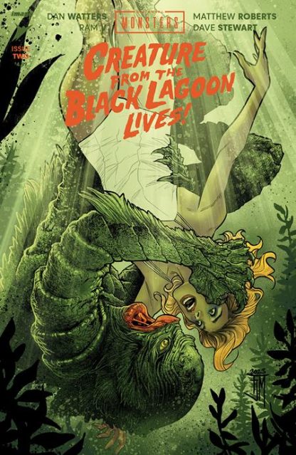 UNIVERSAL MONSTERS: CREATURE FROM THE BLACK LAGOON LIVES! (2024) #2 FRANCIS MANAPUL VARIANT CVR B