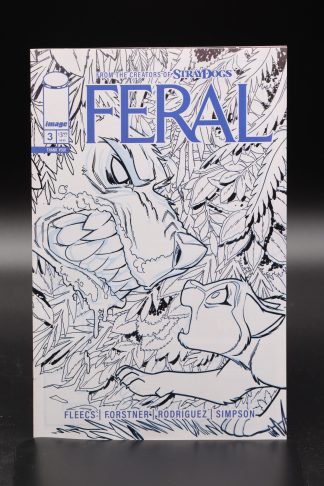 FERAL (2024) #3 TRISH FORSTNER & TONY FLEECS 1 PER STORE THANK YOU SKETCH VARIANT