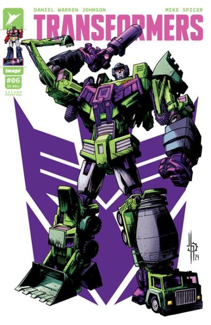 TRANSFORMERS (IMAGE) (2023) #6 2ND PRINTING JASON HOWARD CVR A