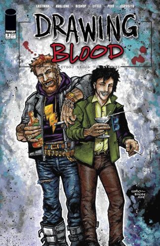 DRAWING BLOOD (2024) #3 SIMON BISLEY & KEVIN EASTMAN VARIANT CVR C