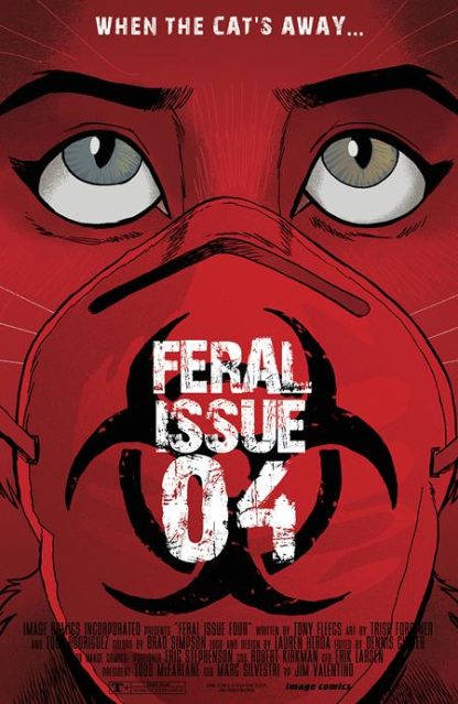 FERAL (2024) #4 TONY FLEECS HOMAGE & TRISH FORSTNER VARIANT CVR B