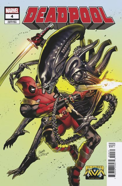 DEADPOOL (2024) #4 GREG LAND VARIANT