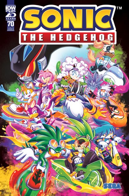 SONIC THE HEDGEHOG (2018) #70 ABIGAIL STARLING VARIANT CVR B