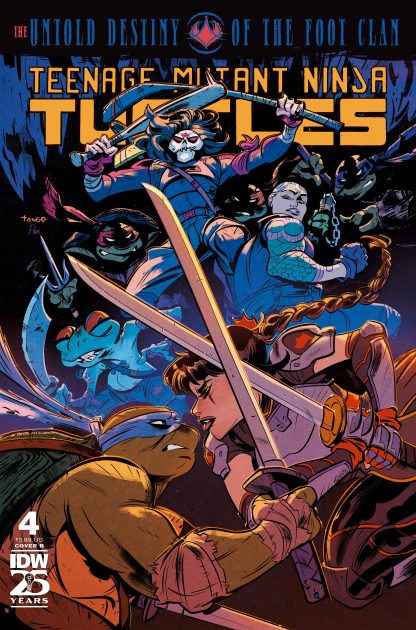 TEENAGE MUTANT NINJA TURTLES: UNTOLD DESTINY OF THE FOOT CLAN (2024) #4 TANGO VARIANT CVR B