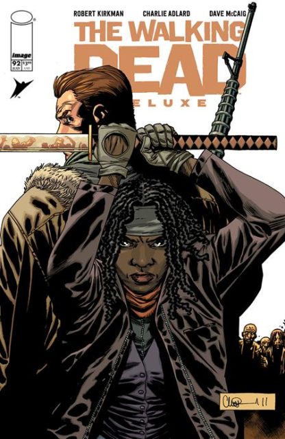 WALKING DEAD DELUXE (2020) #92 CHARLIE ADLARD VARIANT CVR B