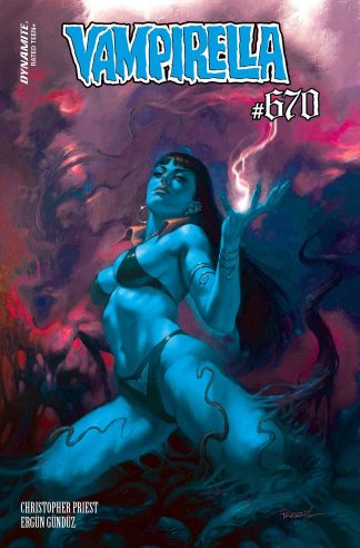 VAMPIRELLA (2024) #670 LUCIO PARRILLO ULTRAVIOLET VARIANT CVR M