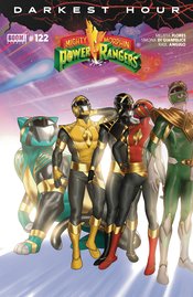 MIGHTY MORPHIN POWER RANGERS (2022) #122 TAURIN CLARKE CONNECTING REGULAR