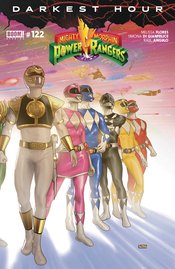 MIGHTY MORPHIN POWER RANGERS (2022) #122 TAURIN CLARKE CONNECTING VARIANT CVR B