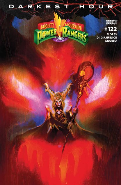 MIGHTY MORPHIN POWER RANGERS (2022) #122 MARTIN SIMMONDS FOC VARIANT CVR H