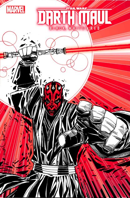 STAR WARS: DARTH MAUL BLACK WHITE & RED (2024) #4 WALT SIMONSON VARIANT