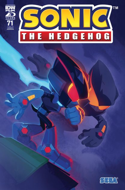 SONIC THE HEDGEHOG (2018) #71 EVAN STANLEY VARIANT CVR B