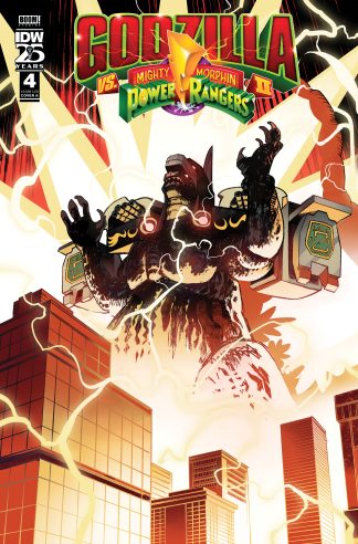 GODZILLA VS. MIGHTY MORPHIN POWER RANGERS (2024) #4 BALDEMAR RIVAS REGULAR