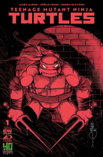 TEENAGE MUTANT NINJA TURTLES (2024) #1 DAVID TALBOT 40TH ANNIVERSARY VARIANT CVR N