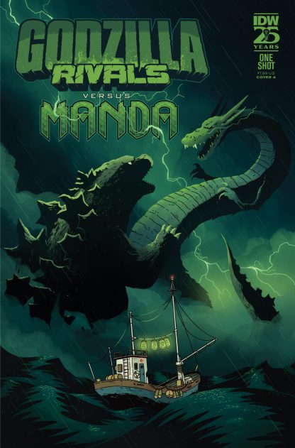 GODZILLA: RIVALS VS. MANDA (2024) #1 JAKE LAWRENCE REGULAR
