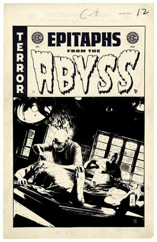 EC EPITAPHS FROM THE ABYSS (2024) #1 ANDREA SORRENTINO B&W ARTIST EDITION CVR G 1 IN 20