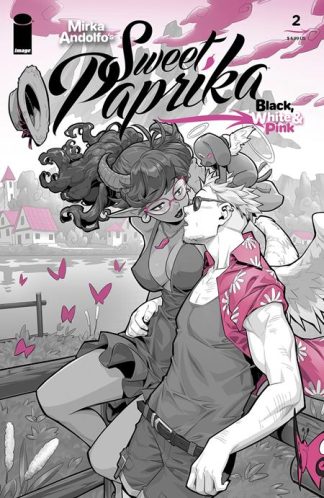 MIRKA ANDOLFO'S SWEET PAPRIKA: BLACK WHITE & PINK (2023) #2 XONGBROS VARIANT CVR B