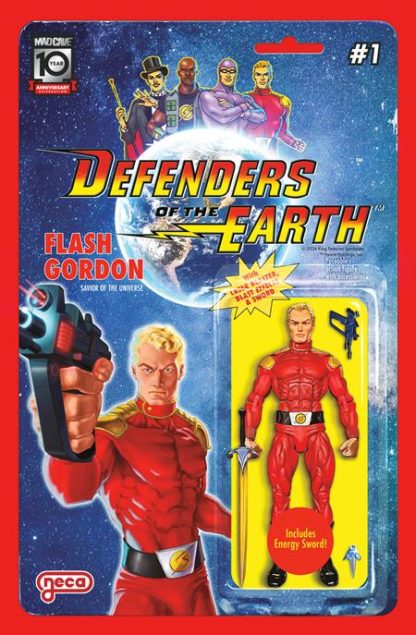 DEFENDERS OF THE EARTH (2024) #1 DJORDJE DJOKOVIC ACTION FIGURE VARIANT CVR B