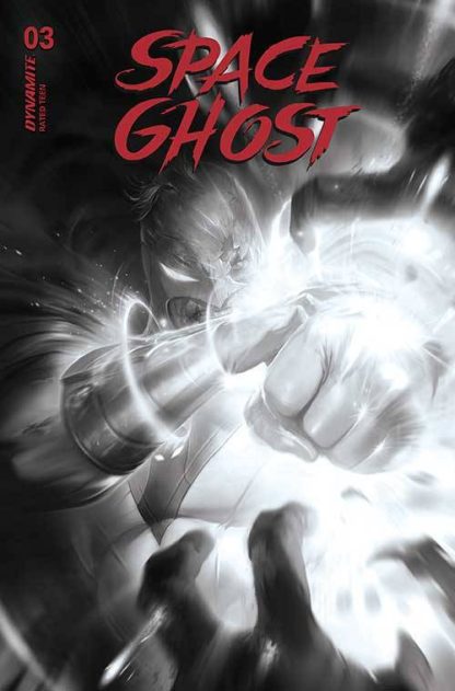 SPACE GHOST (2024) #3 FRANCESCO MATTINA B&W VARIANT CVR V 1 IN 7