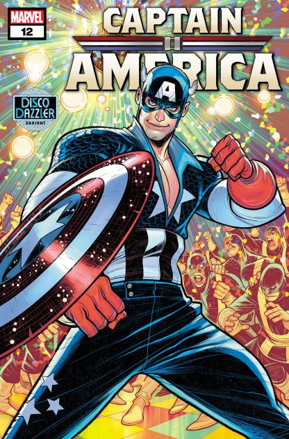 CAPTAIN AMERICA (2023) #12 ELIZABETH TORQUE DISCO DAZZLER VARIANT