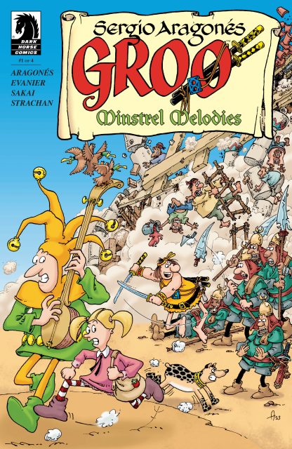 GROO MINSTREL MELODIES (2024) #1 SERGIO ARAGONES REGULAR