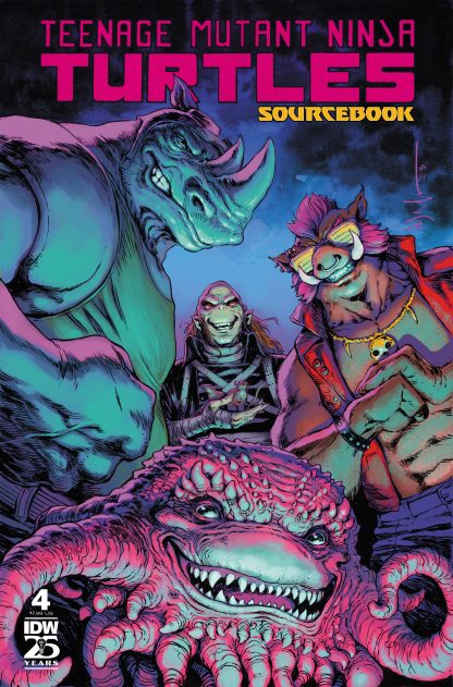 TEENAGE MUTANT NINJA TURTLES SOURCEBOOK (2024) #4 DAVE WACHTER REGULAR