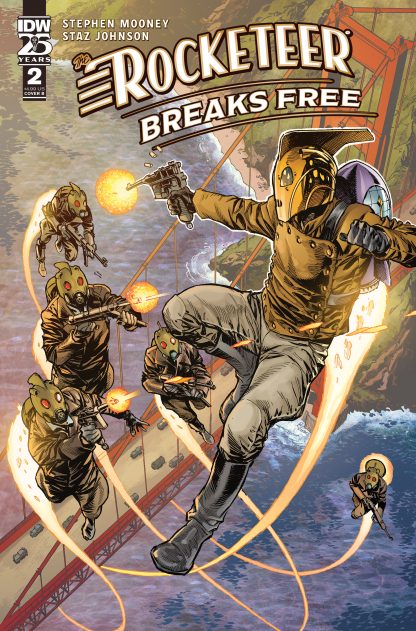 ROCKETEER: BREAKS FREE (2024) #2 STAZ JOHNSON VARIANT CVR B