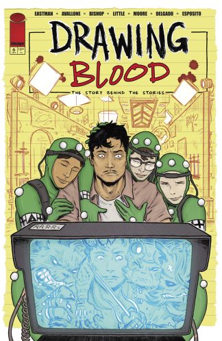 DRAWING BLOOD (2024) #6 BEN BISHOP VARIANT CVR B