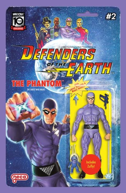 DEFENDERS OF THE EARTH (2024) #2 DJORDJE DJOKOVIC ACTION FIGURE VARIANT CVR B