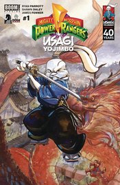 MIGHTY MORPHIN POWER RANGERS/USAGI YOJIMBO (2024) #1 JARED CULLUM VARIANT CVR C